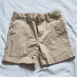 Toddler boys khaki shorts